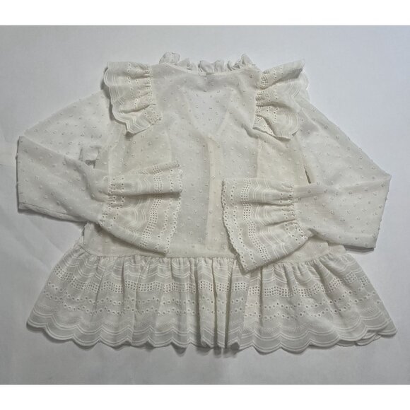 Like_Vam Korea Blouse in White - Picture 3 of 5